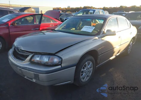 2001 Chevrolet Impala из США, поврежденный, VIN 2G1WF52E219369344
